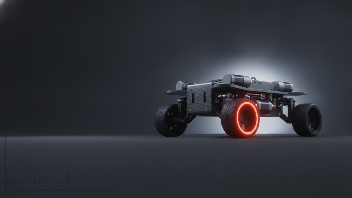 4WD Arduino robot with four motors and two drivers